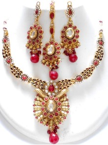 Polki Necklace Set